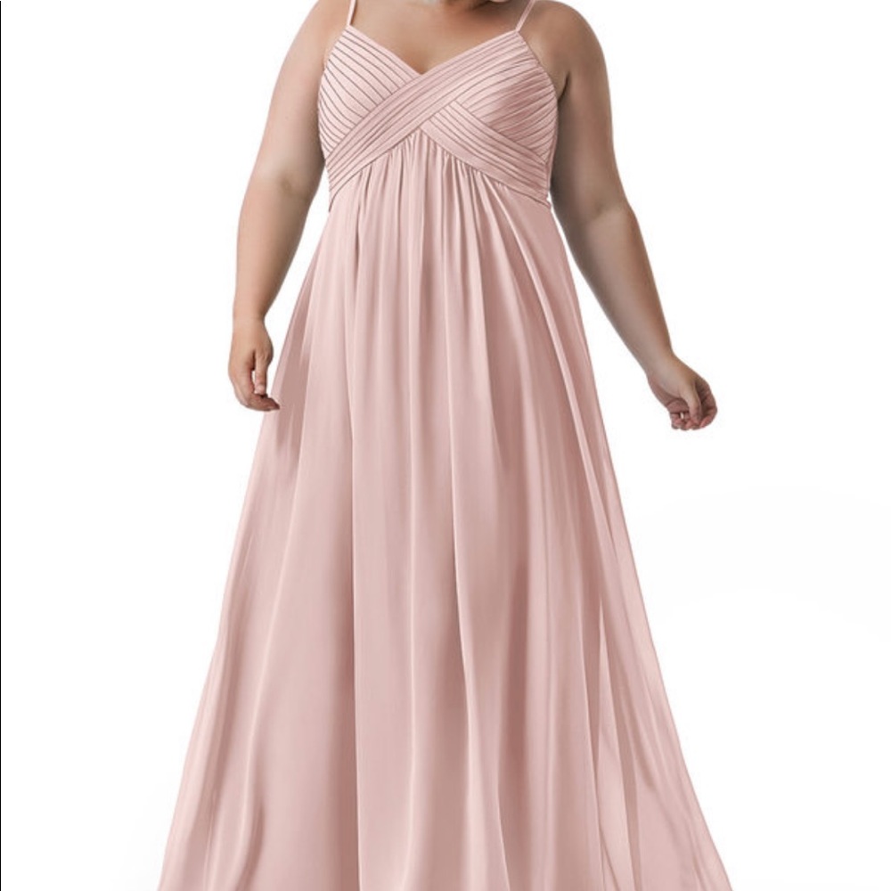 NWT - Azazie Shannon Bridesmaid dress .